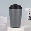 Taza de Café Mini Simple Transfronteriza Doble Capa Acero Inoxidable 304 Oficina Portátil Termo de Bebida Directa Taza de Agua para Coche