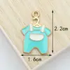 Accesorios DIY Ropa de Muñeca de Bebé Lindos Niños Aleación Accesorios de Goteo de Aceite Cuerda para el Cabello Colgante Llavero