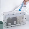 Bolsa de cosméticos de viaje simple colgante de gran capacidad bolsa de almacenamiento de cosméticos portátil para viaje de negocios portátil de malla bolsa de aseo