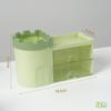 Caja de Almacenamiento de Escritorio Multifuncional de Gran Capacidad Castillo Portalápices Simple de Alto Valor Multi-Rejillas Tipo Cajón Caja para Lápices y Papelería