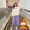 Chicas Celebridades de Internet Conjunto Deportivo Estilo Otoño Nuevo Estilo Niñas Medianas y Grandes Primavera y Otoño Oso Casual Conjunto de Dos Piezas Moderno