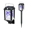 2026 Nueva Lámpara de Pared con Sensor Solar de Filamento de Tungsteno Luz Cálida para Patio Villa Jardín Impermeable Iluminación Pequeña Casa