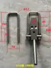 Accesorios para centrífuga, hebilla de bloqueo, manija deshidratadora, varilla roscada en forma de U, hebilla de bloqueo deshidratadora, hebilla de bloqueo de centrífuga