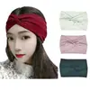 Producto Nuevo de Tienda: Diadema Ancha Estilo Cruzado para Mujeres Postparto, Color Sólido, Textura de Seda de Leche, Diadema Suave y Cómoda, Pañuelo para la Cabeza, Gorro