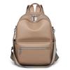 Mochila Gran Capacidad Mochila Casual 2025 Nuevo Pu de Alta Gama Retro Bolso de Mujer Viajero Simple Bolso de Mujer