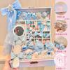 Set de Accesorios para el Cabello para Niños Caja de Regalo Diademas Pasadores Gomas para el Cabello Tocado Joyero Lindo Venta al por Mayor Día del Niño