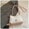 Moda Primaveral 2026 Bolso de Albóndiga Elegante y de Moda para Mujer, Bolso de Hombro Sencillo Estilo Coreano con Relieve, Bolso de Hombro Elegante para el Trabajo