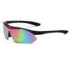 Óculos de sol coloridos 0089 moda masculina novo óculos para esportes ao ar livre esportes carro de estrada nova barraca atacado