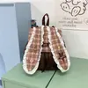 Mochila de cuadros retro de estrella de dibujos animados coreana y japonesa, mochila escolar estilo universitario linda para niña, mochila pequeña para salidas y viajes para mujeres