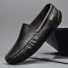 Transmisión en vivo transfronteriza Gorro popular Zapatos transfronterizos Talla grande Zapatos para conducir casuales británicos Zapatos nuevos de verano para hombre