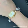 Nuevo Reloj de Dama Palaciego de Moda Europeo y Americano con Diamantes Pulsera de Perlas de Agua Dulce Venta Directa de Fábrica Suministro Transfronterizo