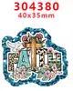 Accesorios Acrílicos de Dibujos Animados con Brillo Transfronterizos Accesorios para Joyería DIY de Resina Parche Pasador Pasador Gt-T-303427