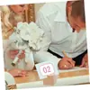 Portatarjetas de Base de Madera Maciza Transfronterizo Soporte para Postales Soporte para Calendario de Madera de Pino Exhibición de Tarjetas de Mesa para Calendario Adorno