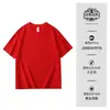 Camisetas de Algodón Puro para Publicidad, Camisetas Personalizadas de Cultura de Empresa con Texto Impreso, Camisetas de Manga Corta de Color Sólido para Verano para Team Building, Ropa de Trabajo para Empleados, Venta al por Mayor