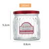 Frasco de Malla de Pescado y Nido de Pájaro, Botella Dispensadora de Miel y Mermelada, Resistente a Altas Temperaturas, Frasco de Vidrio Vaporizable, Recipiente Sellado para Cocina con Tapa