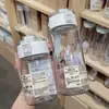 Copo de Água Minimalista Estilo Coreano Novo do Fabricante, Portátil para Uso ao Ar Livre, Resistente a Altas Temperaturas, Anti-Queda, Copo Bonito e Conveniente, Atacado em Estoque