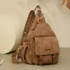 Bolso Retro Multiusos para Mujer Transfronterizo, Gran Capacidad, Mochila Nueva de Piel Suave, Bolso de Hombro, Bolso de Pecho, Mochila para Mujer Ligera y de Moda