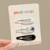 Pinzas para el pelo de Gota de Agua para Niñas, Pinzas Lindas para Flequillo Lateral, Pinzas para el Pelo de la Frente de Bebé que No Dañan el Cabello, Pinzas de Accesorios para el Cabello