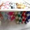 360g Tecido de Pelúcia Coelho Xadrez Estampado Imitação Pelo de Coelho Xadrez Lenço de Pelúcia Coelho Calçados Roupas Tecido Xadrez