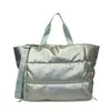 Bolsa de viagem para mulheres, grande capacidade, moderna, leve, bolsa de natação, bolsa de mão, separação de seco e molhado, bolsa de ombro simples e casual