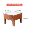 Adornos de Mesa de Postres Chinos Soporte de Exhibición Mesa de Buffet de Madera Estante para Pastel, Bocadillos, Sushi Mesa para Comida Fría y Hora del Té