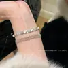 Popular Novo Estilo Chinês Pulseira de Fita, Luxuosa e de Alta Qualidade, Acessório de Mão com Flor de Seda Dourada para Mulheres, Ornamento de Mão Estilo Palácio Vintage