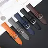 Correa de Reloj de PU Suave y Duradera, Adecuada para Huawei Apple Samsung Hebilla de Pin de Negocios Correa 22mm Fábrica de Origen