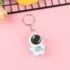 Chaveiro de Figurine 3D de Astronauta Chaveiro de Lembrança Pingente de Carro Boneca de Resina PVC Cabide de Bolsa