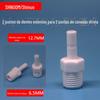 Conector purificador de água 2 plugues plugue rígido para 2 dentes externos conexão rápida equipamentos odontológicos médicos acessórios de conversão pneumática