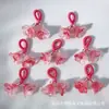 Pulsera de Vidrio con Colgante de Lirio del Valle y Borla Pulsera de Cuentas Hecha a Mano DIY Cordón para Pulsera Joyería Tejida Accesorios Venta al por Mayor