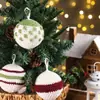 Transfronteiriço Novo Europeu e Americano Natal Personalizado Moda Cor Mista Bolas de Natal Decoração de Árvore de Natal Festa de Feriado Pendentes
