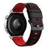 Adequado para Samsung/Huawei/Xiaomi Watch Series Padrão Diamante Silicone Esportivo Bicolor Pulseira 22mm Universal