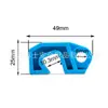 Cerradura Multifuncional Industrial para Interruptor Automático 2-4 Polos Cerradura para Interruptor Automático Miniatura Cerradura para Equipo Eléctrico Cerradura de Seguridad de Aislamiento