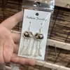 Pendientes de Pieza Bordada Vintage Bordados a Mano de Estilo Étnico de Moda, Colgantes de Oreja Pequeños Cortos con Borlas, Joyería de Plata Miao de Yunnan para Mujeres