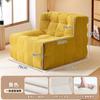 Sofá Perezoso Silla Individual para Sala de Estar y Dormitorio, Oruga Cubo Retro Balcón Moderno Ocio Diseñador Estilo Japonés Creativo