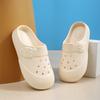 Zuecos de Suela Gruesa, Pantuflas de Moda, Ropa de Verano para Exteriores, Sandalias de Playa, Sandalias de Moda para Mujer, Sandalias de Eva
