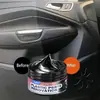 Cera Especial Transfronteriza KineShineX para Interiores de Coche - Pasta Reparadora para Plástico Negro para Reparación de Amarilleamiento, Resina ABS