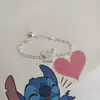Pulseira Cartoon do Stitch, Fofa e Estilosa, Luxo Leve, Versátil, Design Único, Presente Fashion para Namorada