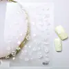 Arte de Uñas Pegatina de Botón Rosa con Lazo Decoración Linda para Uñas Pegatina para Funda de Teléfono Diario iPad Cámara Adorno