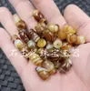 Ágata de seda enredada lulutong Jade cuentas sueltas Calcedonia marrón cuentas de tambor de cintura pulsera collar diy bisutería cuentas hechas a mano