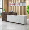 Recepción de Oficina Escritorio de Recepción Mesa de Servicio de Consultoría Tienda de Ropa Cajero Mesa de Bar Mostrador Pequeño Simple y Moderno