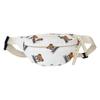 Bolsa de Pecho Casual de Tela de Nylon con Estampado de Oso 2024 Nueva Bolsa de Hombro Cruzada de Moda Bolsa de Cintura de Gran Capacidad para Viajes