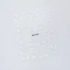 Adesivos de Unhas Artísticas Flor de Pérola Diamante de Cristal Estilo Doce Pontos Pérola Flor de Cinco Pétalas Rosa Branco Flor Pequena Joia para Unhas
