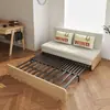 Cama Sofá Plegable Sala de Estar Dormitorio Apartamento Pequeño Cama Plegable Individual Doble Multifuncional Dos en Uno Cama Extensible Desplegable