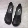Zapatos de Salón Individuales Nuevos de Otoño 2026 Suela Suave Casual Cómodos Planos Zapatos de Mujer para Personas de Mediana Edad y Mayores Pies Anchos Slip-Ons Mujer
