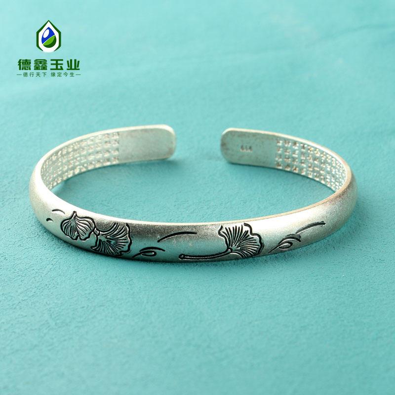 雪花银手镯2785