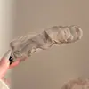 Novo Acessório de Cabelo Presilha Banana com Laço 2026, Estilo Universitário Presilha Mágica para Rabo de Cavalo Alto para Mulheres, Presilha de Garra Exquisita e Sofisticada