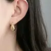 Pendientes Anchos de Plata S925 con Forma de Gota de Agua para Mujer Lujo Accesible Pendientes Estilo Pequeña Fragancia Pendientes Transfronterizos Europeos y Americanos Venta al por Mayor