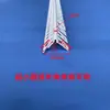 PVC de Super Resistencia Nuevo Material Masillador Pequeño Redondo Espalda Esquina Yin Yang Líneas de Borde Receso Curvado Semircircular Forma de Arco Borde de Recorte Línea