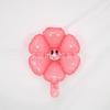 Novo Coreia do Sul rosto sorridente branco Margarida balão de filme de alumínio girassol crisântemo flor de ovo Balão da moda da internet atacado